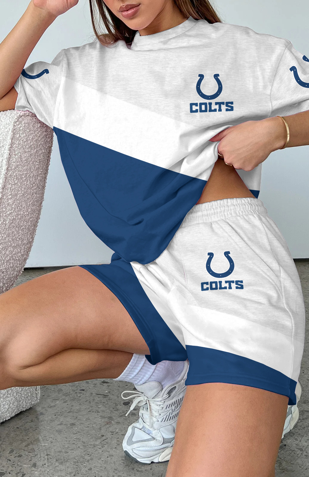 Indianapolis Colts Limited Edition Women's T-Shirt & Short Set