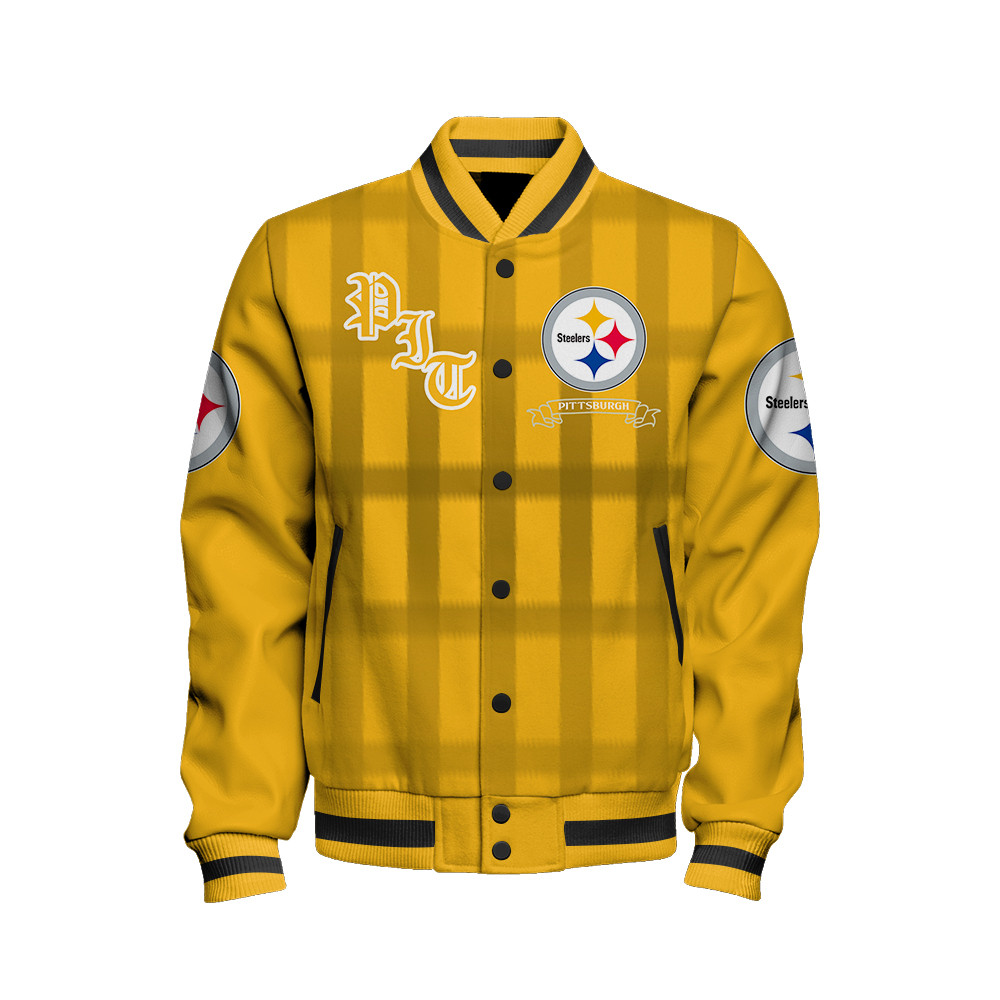 Pittsburgh Steelers Football Team 2025 - 26 Unforgettable Memories Unisex Varsity Jacket