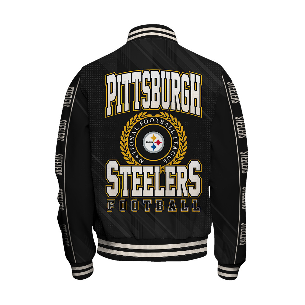 Pittsburgh Steelers Football Team 2025 - 26 Personality, Outstanding Unisex Varsity Jacket