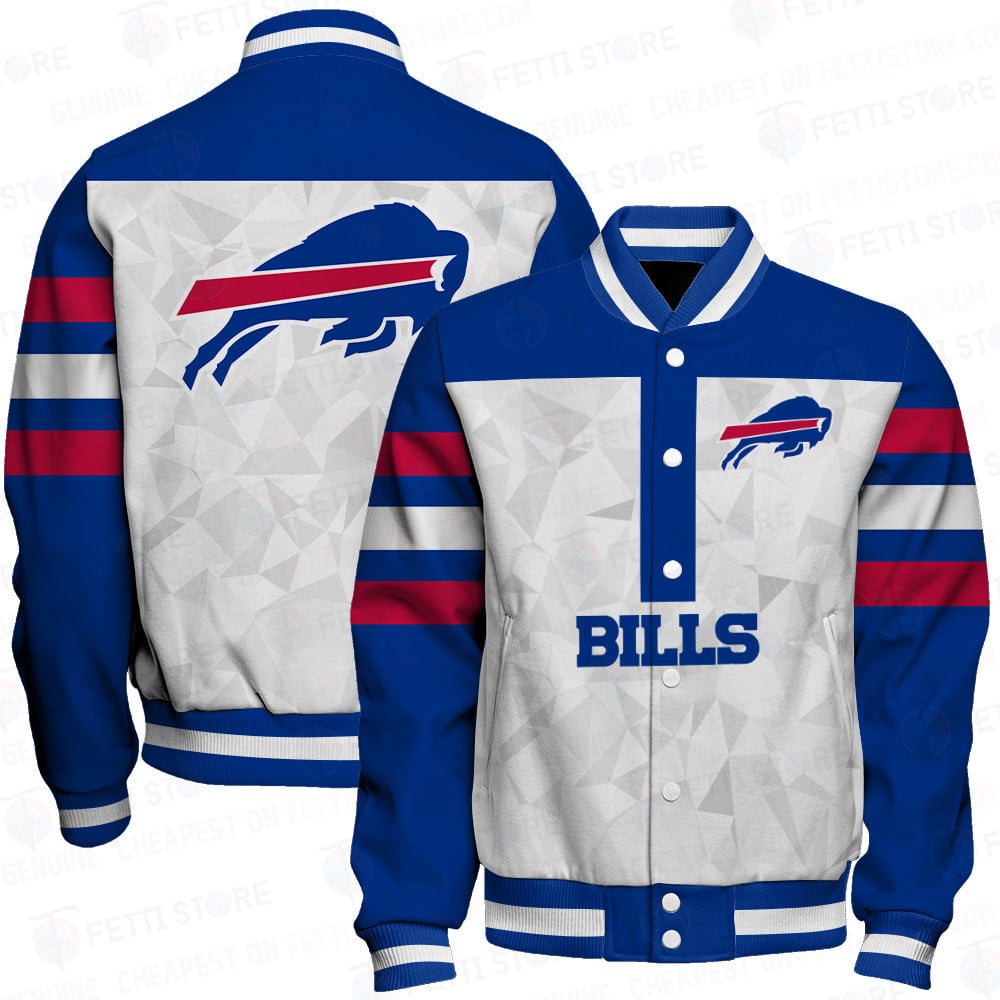 Buffalo Bills NFL 2023 Starter Thursday Night Gridiron Raglan Unisex Varsity Jacket V6