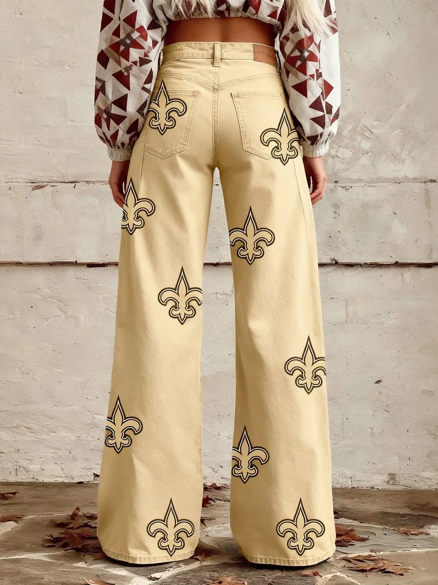 Women's Vintage casual wide   LegPants