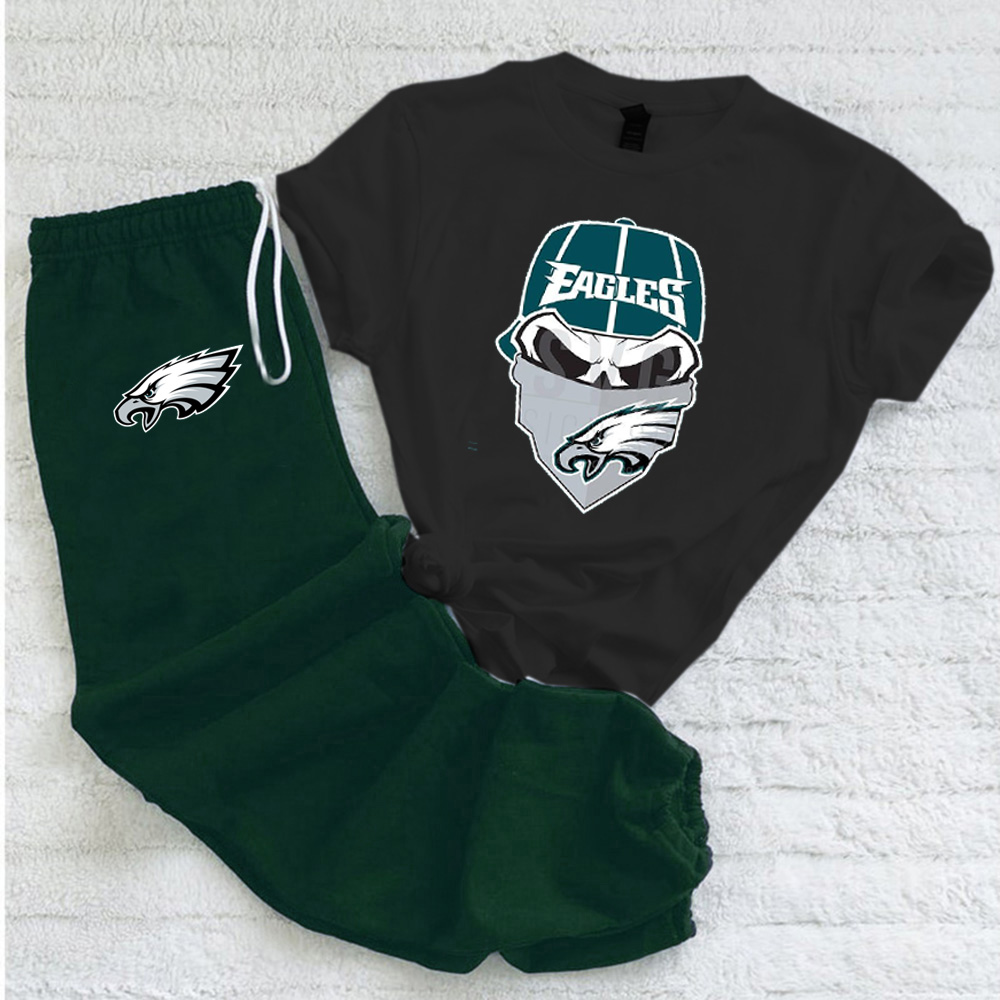 Casual loose fashion printed suit