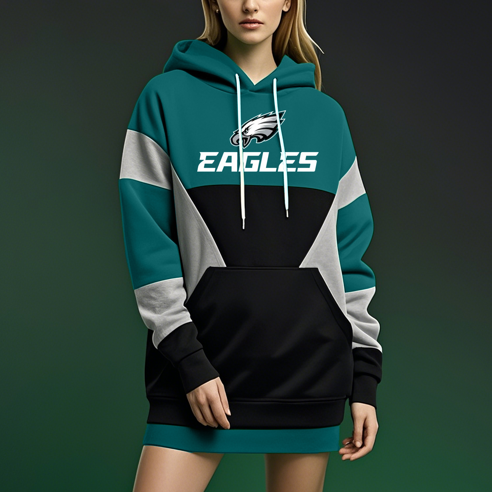 Philadelphia Eagles Women's Hoodie Dress