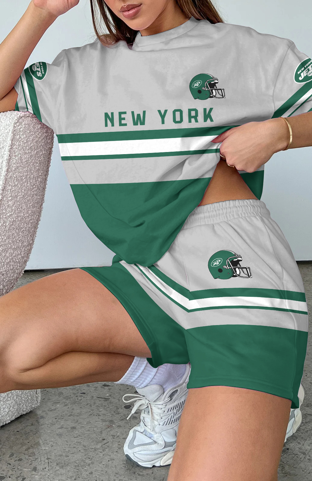 New York Jets Limited Edition Women's T-Shirt & Short Set
