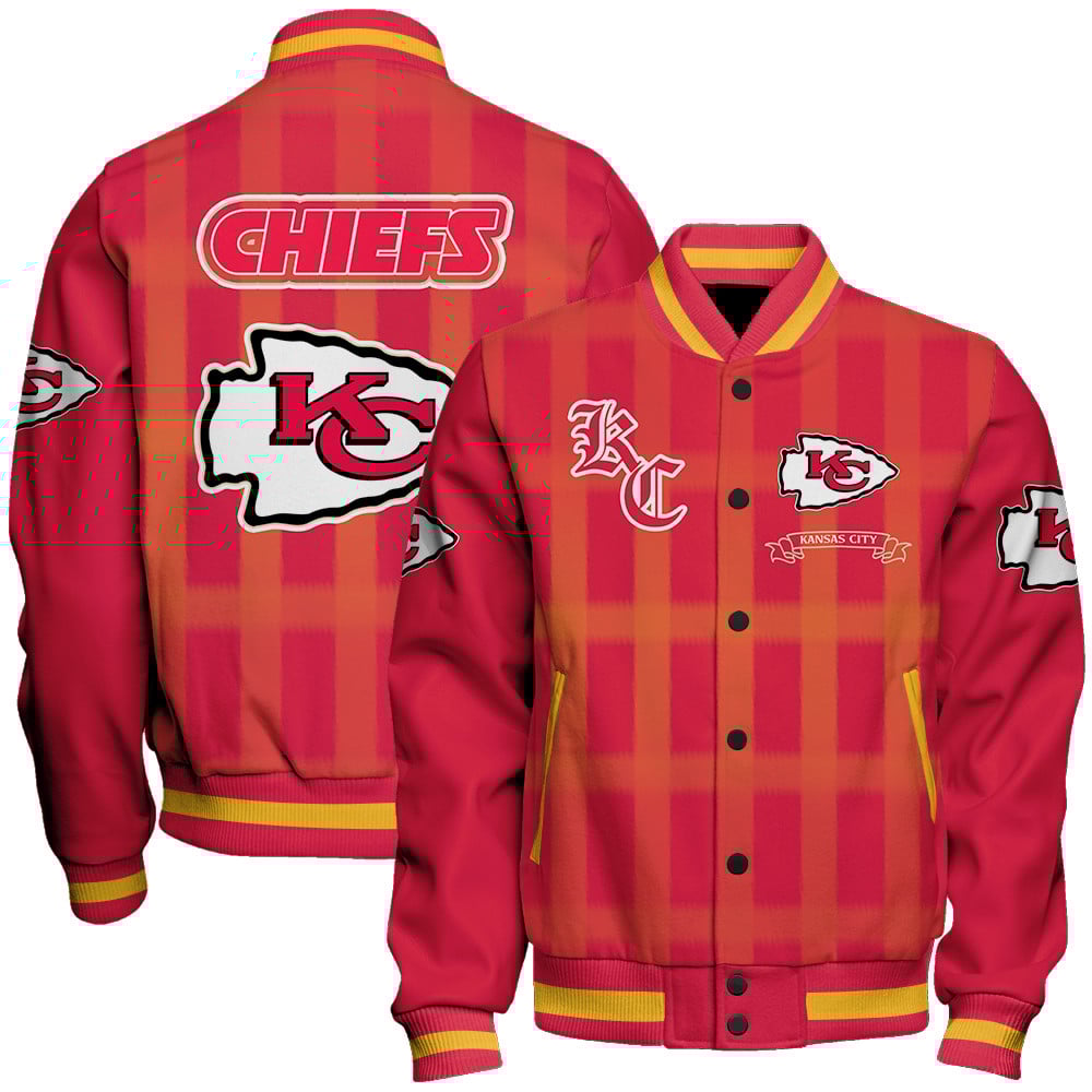Kansas City Chiefs Football Team 2025 - 26 Unforgettable Memories Unisex Varsity Jacket