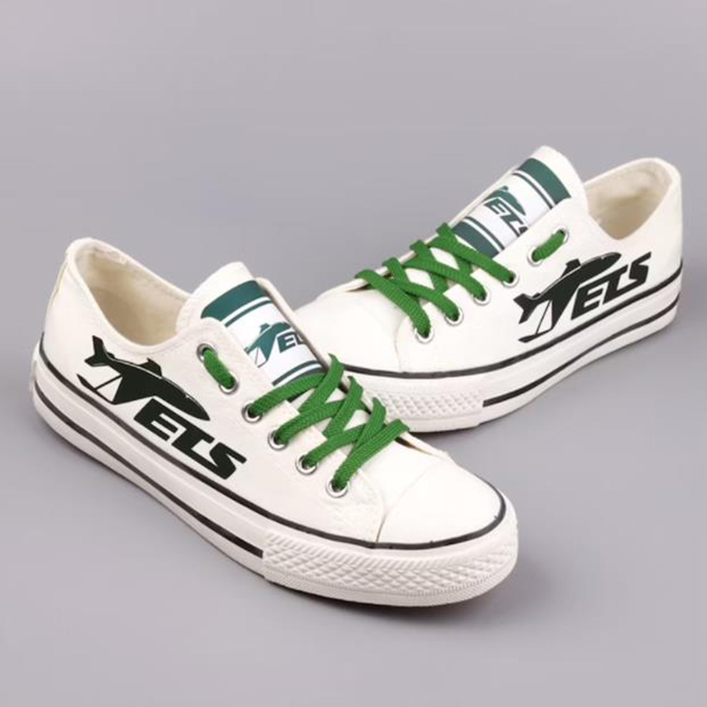 Casual printed low-top canvas shoes unisex