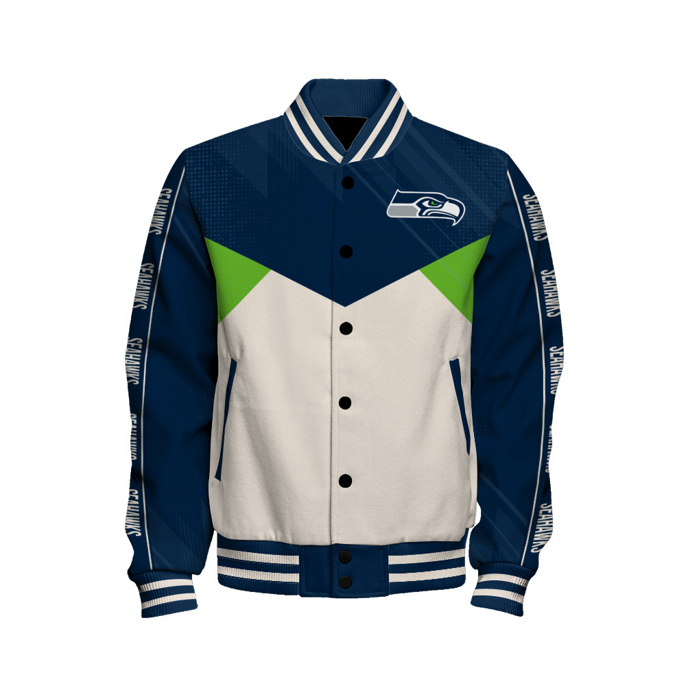 Seattle Seahawks Football Team 2025 - 26 Personality, Outstanding Unisex Varsity Jacket