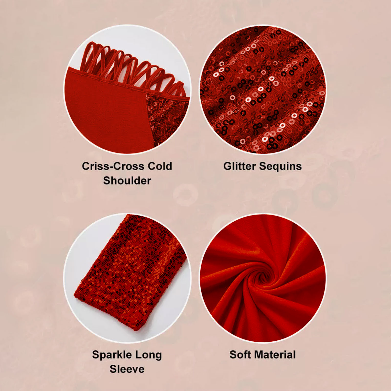 Color-Blocked Criss-Cross One Shoulder Blouse