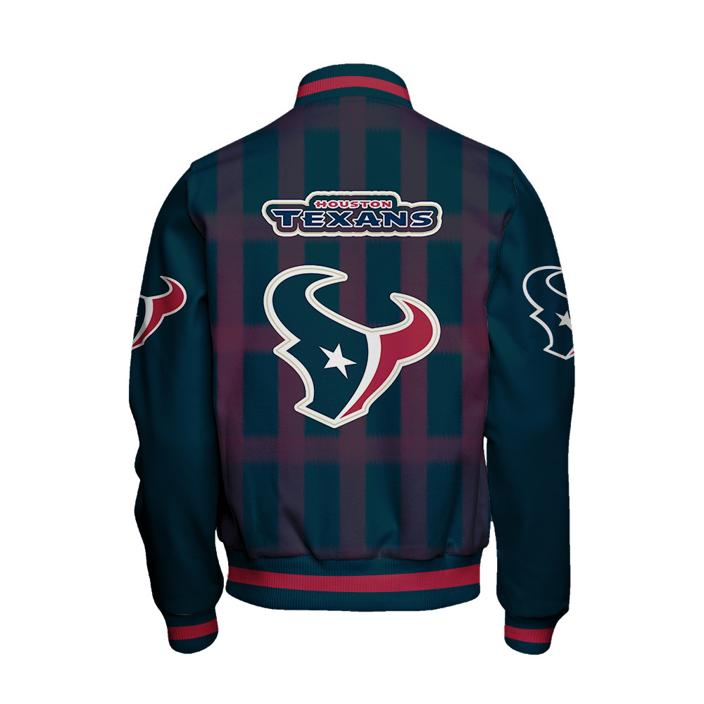 Houston Texans Football Team 2025 - 26 Unforgettable Memories Unisex Varsity Jacket