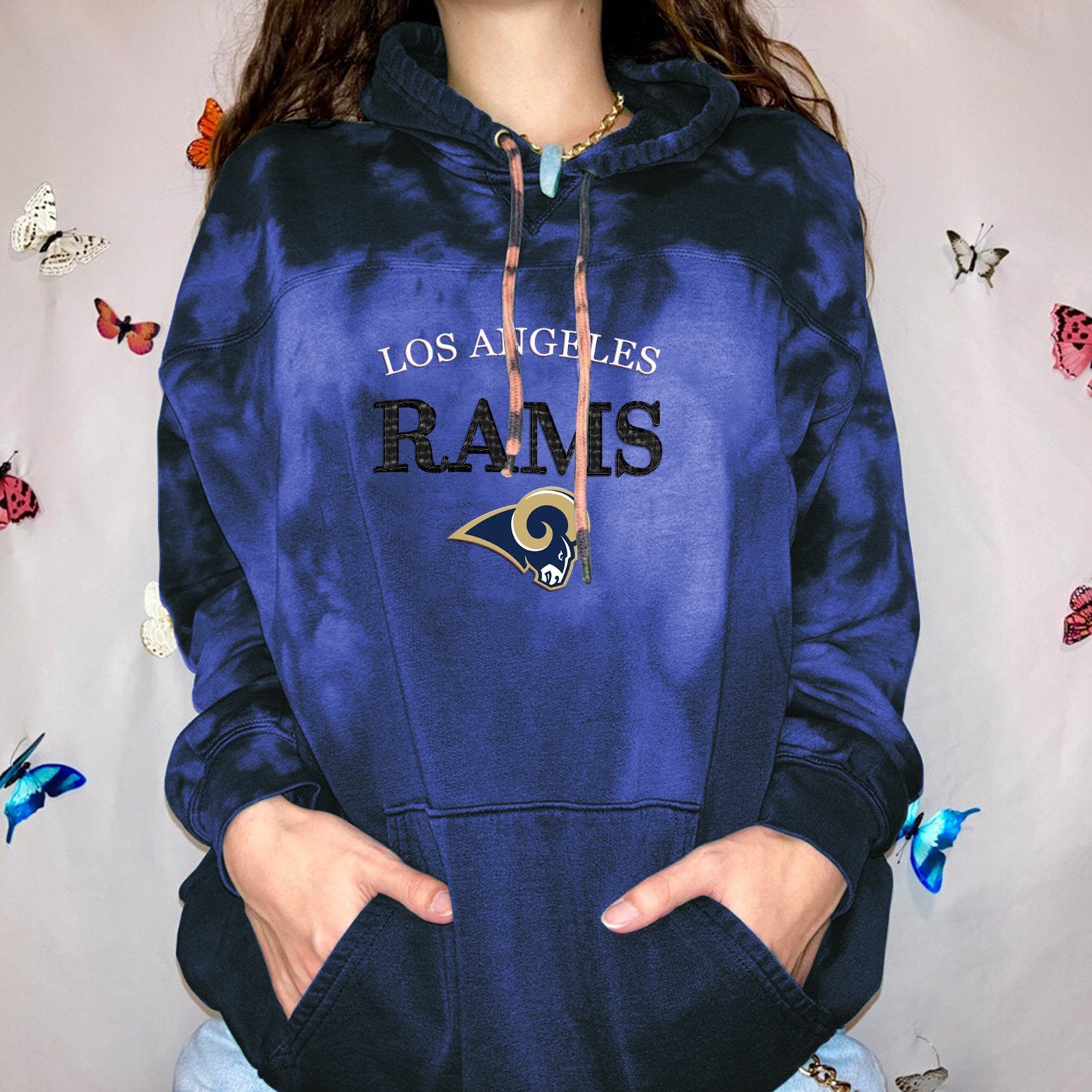 Los Angles Rams Women Printed  Hoodie