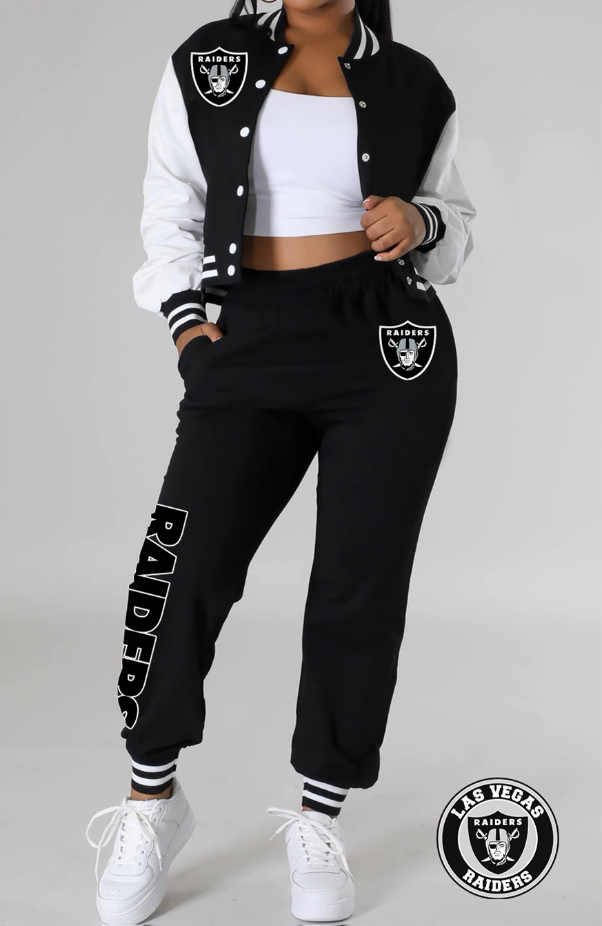 Las Vegas Raiders 2pcs Casual Set