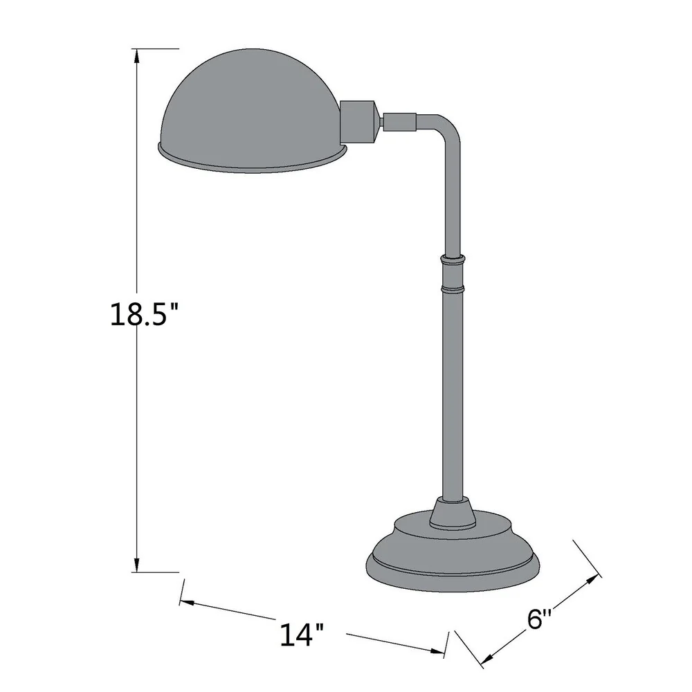 Transitional Desk Lamp