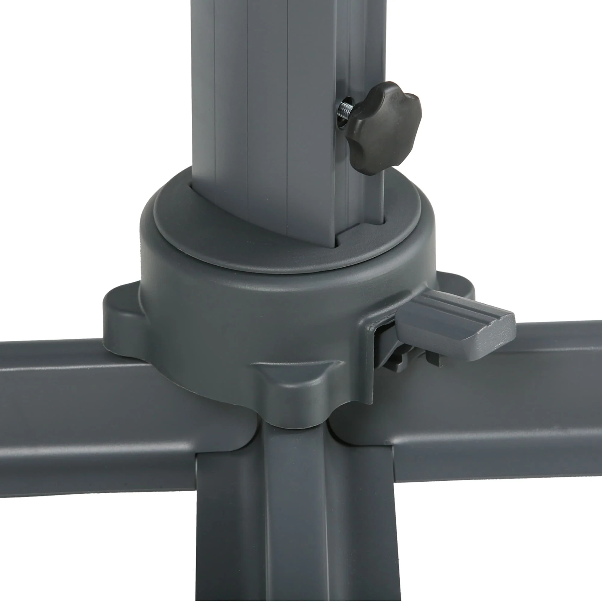 3-in-1 Resin Free Standing Garden Pedestal Bird Bath Bowl Feeder Planter - Bronze