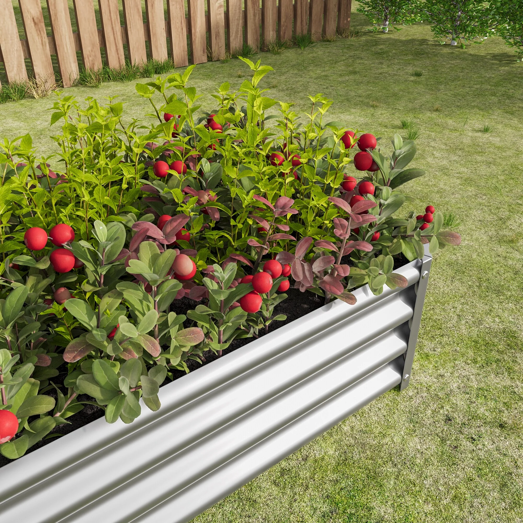 Metal Raised Garden Bed