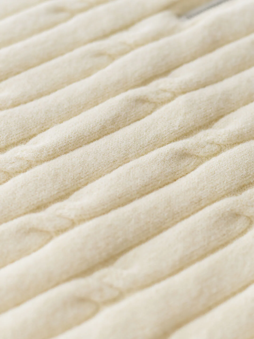 Polo Cable Blue Knit Sweater