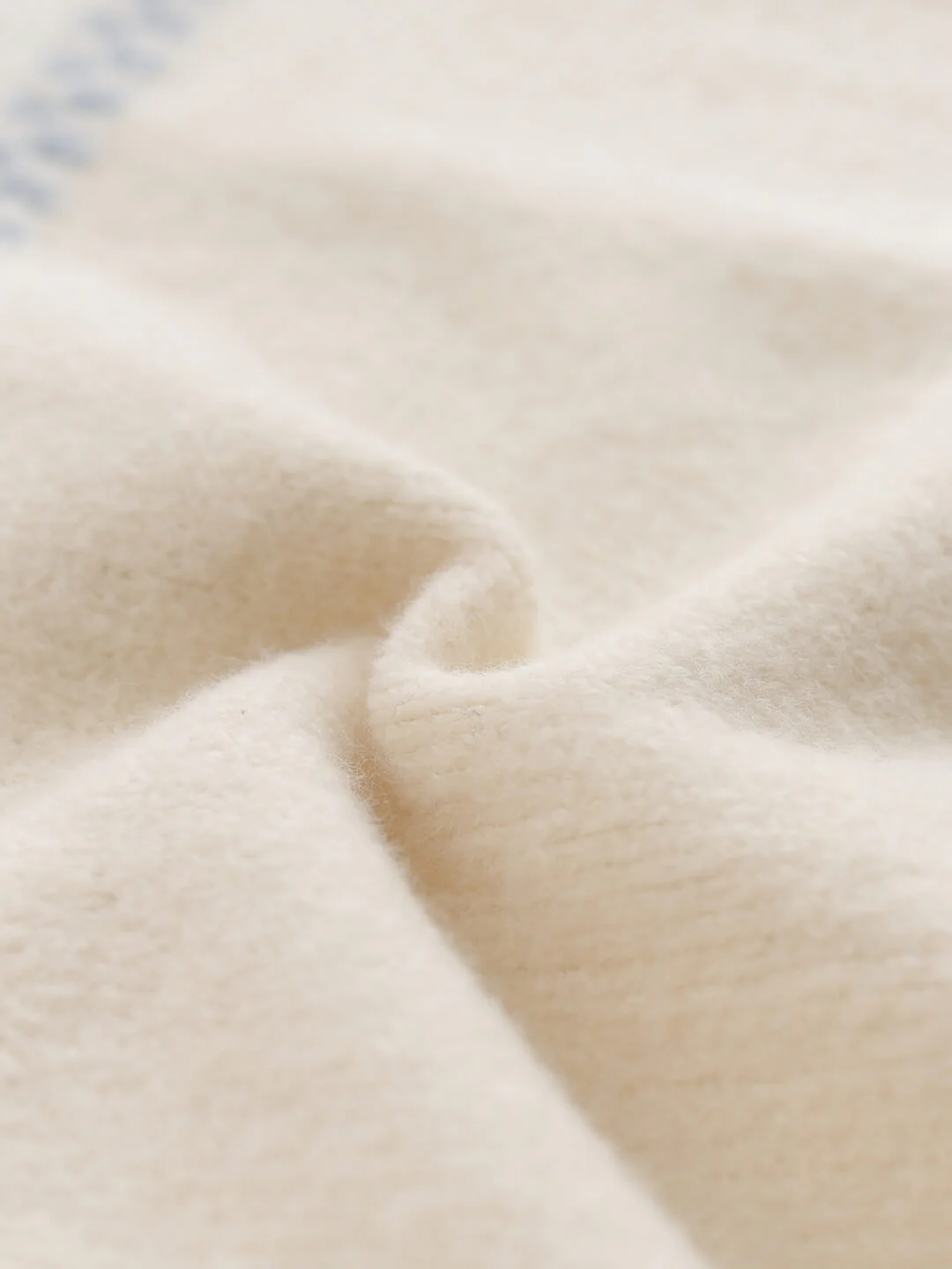 Snowflake Jacquard Polo Fair Isle Knit Sweater