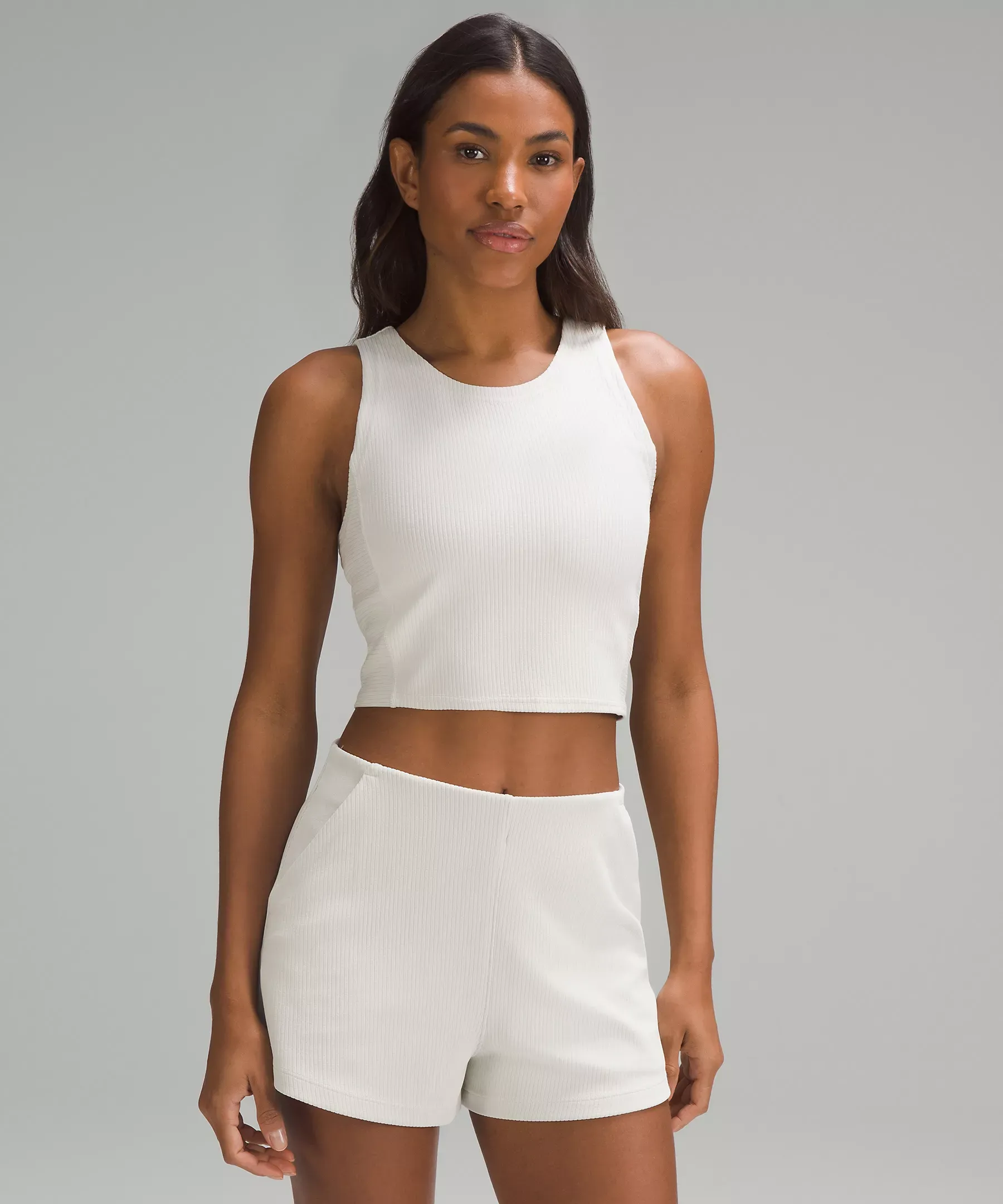 lululemon Ribbed Softstreme Cropped Tank Top