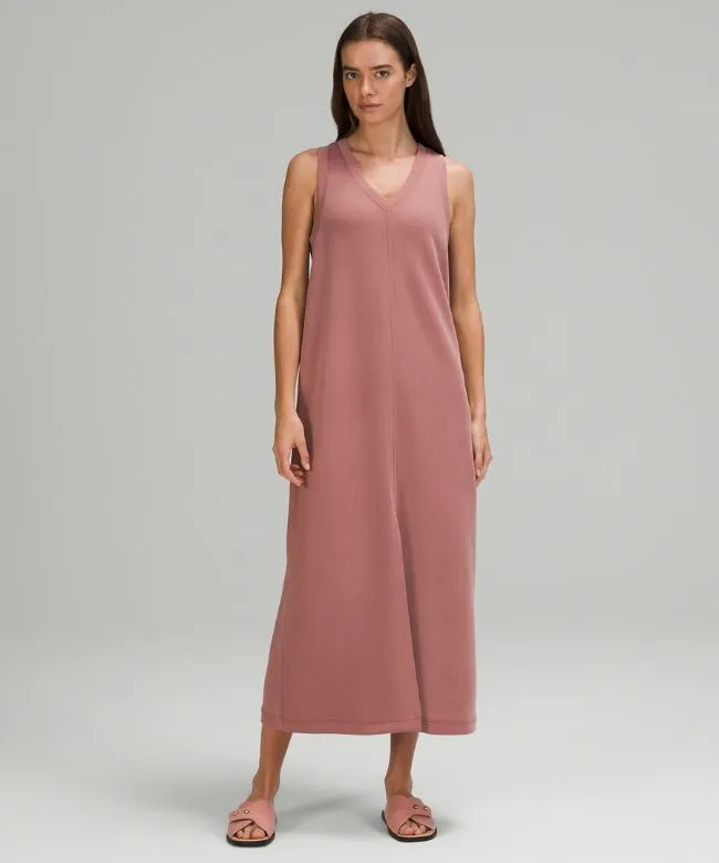 lululemon Ease of it All V-Neck Midi Dress Softstreme