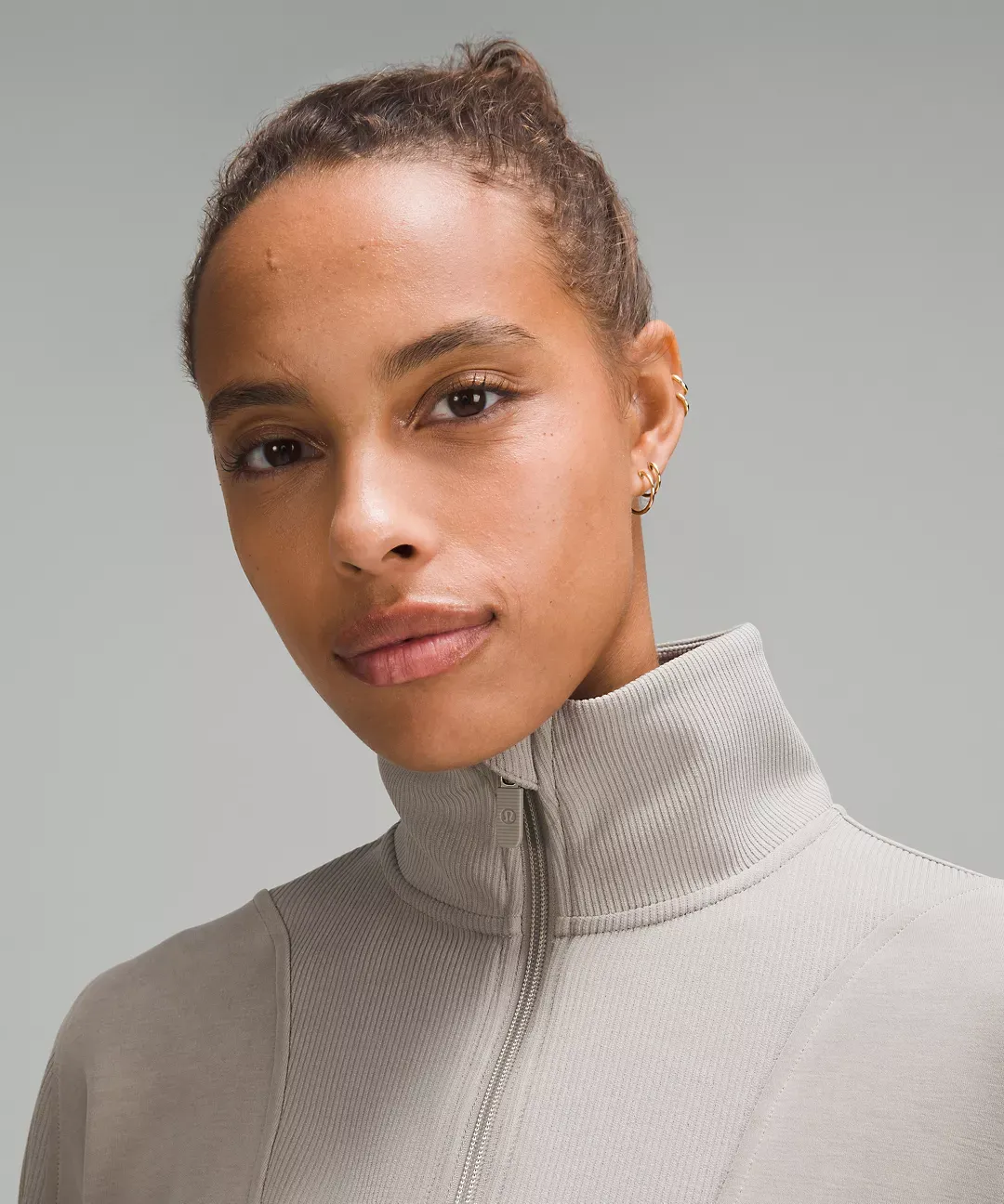 lululemon Brushed Softstreme Ribbed Half Zip