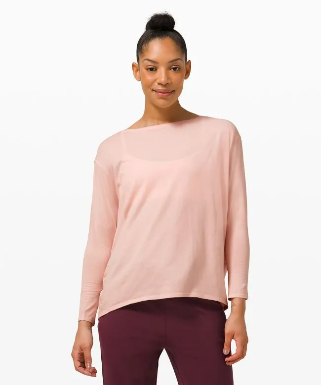 lululemon Back in Action Long Sleeve Shirt