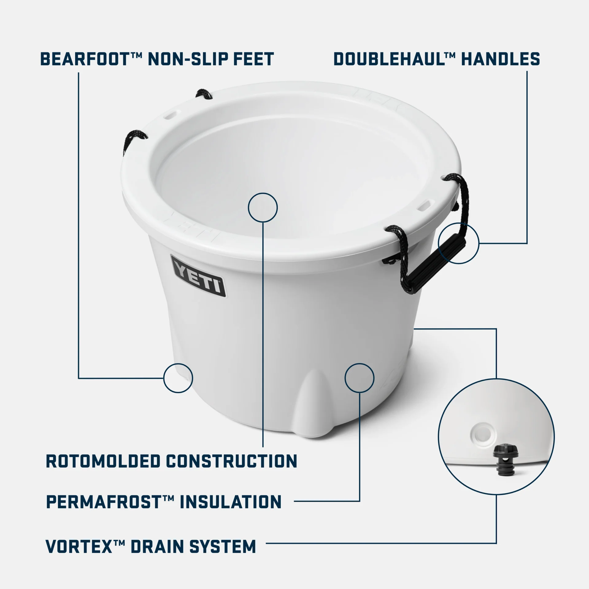 YETI Tank™ 45 Insulated Ice Bucket