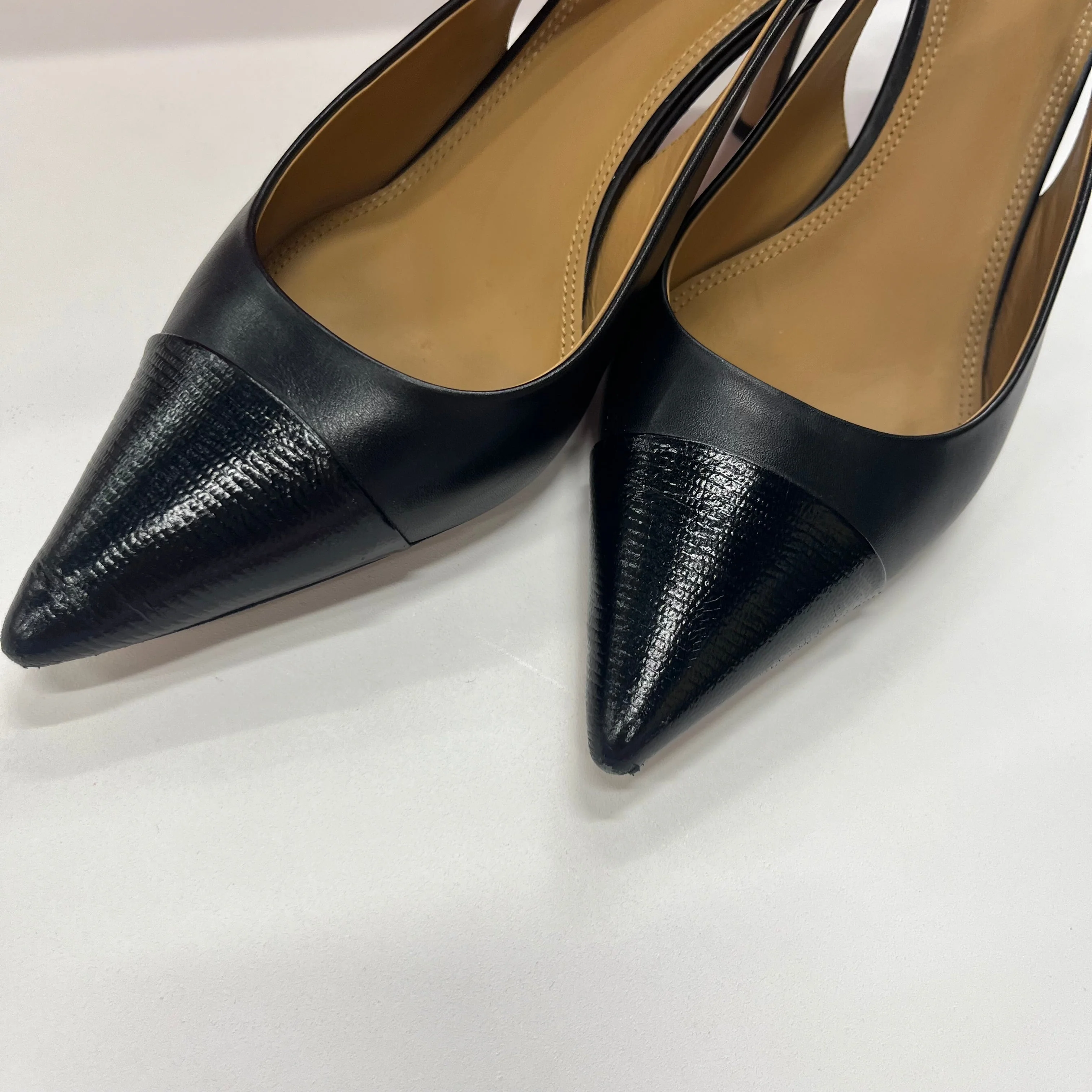 Black Shoes Heels D Orsay Tory Burch