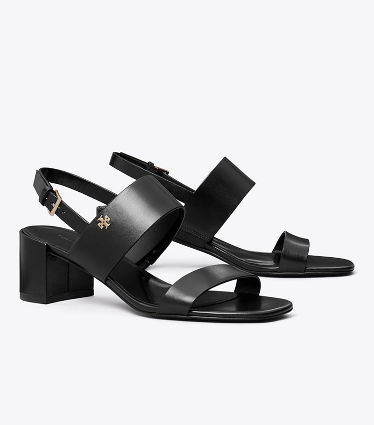 DOUBLE T HEELED SANDAL