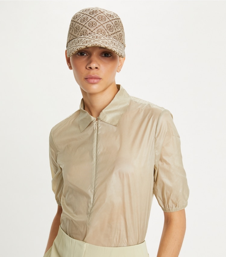 T MONOGRAM BASEBALL CAP