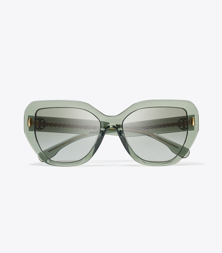 MILLER OVERSIZED CAT-EYE SUNGLASSES