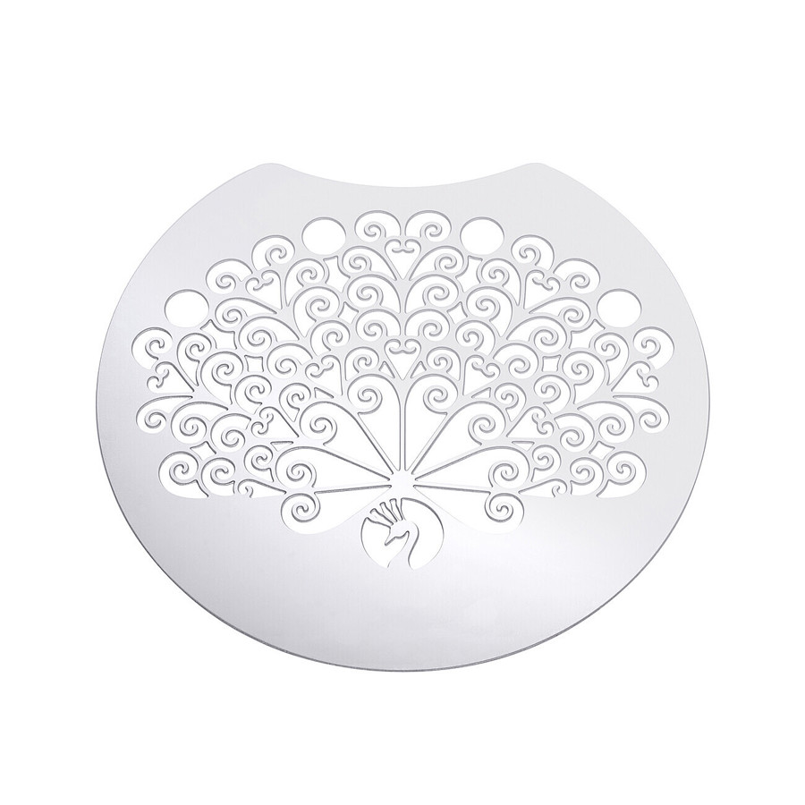 LPAGPSTS01 La Pavoni Peacock Drip Tray Accessory in Chrome Only fits lever machines with a Stradivari design base