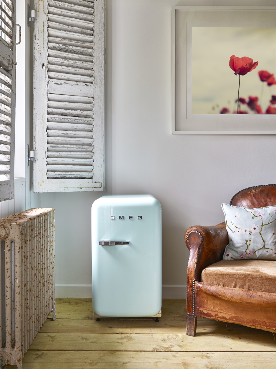 FAB5RPG5 40cm Small 50s Style Right Hand Hinged Minibar Pastel Green