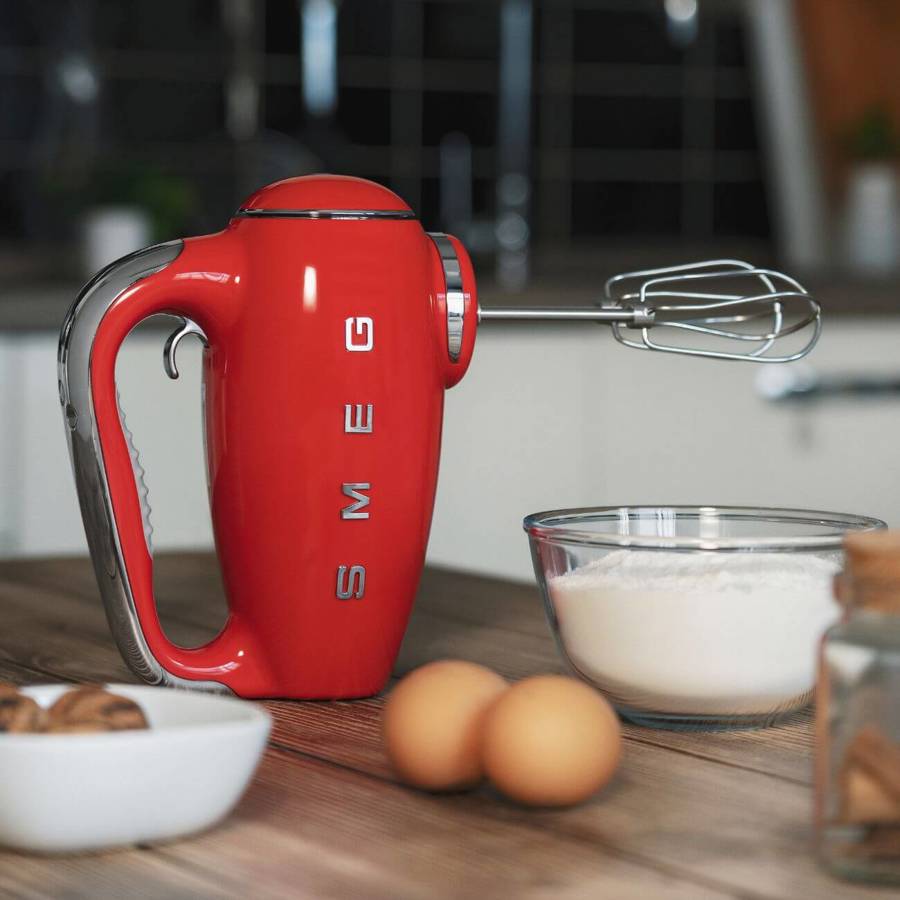 HMF01RDUK Hand Mixer in Red