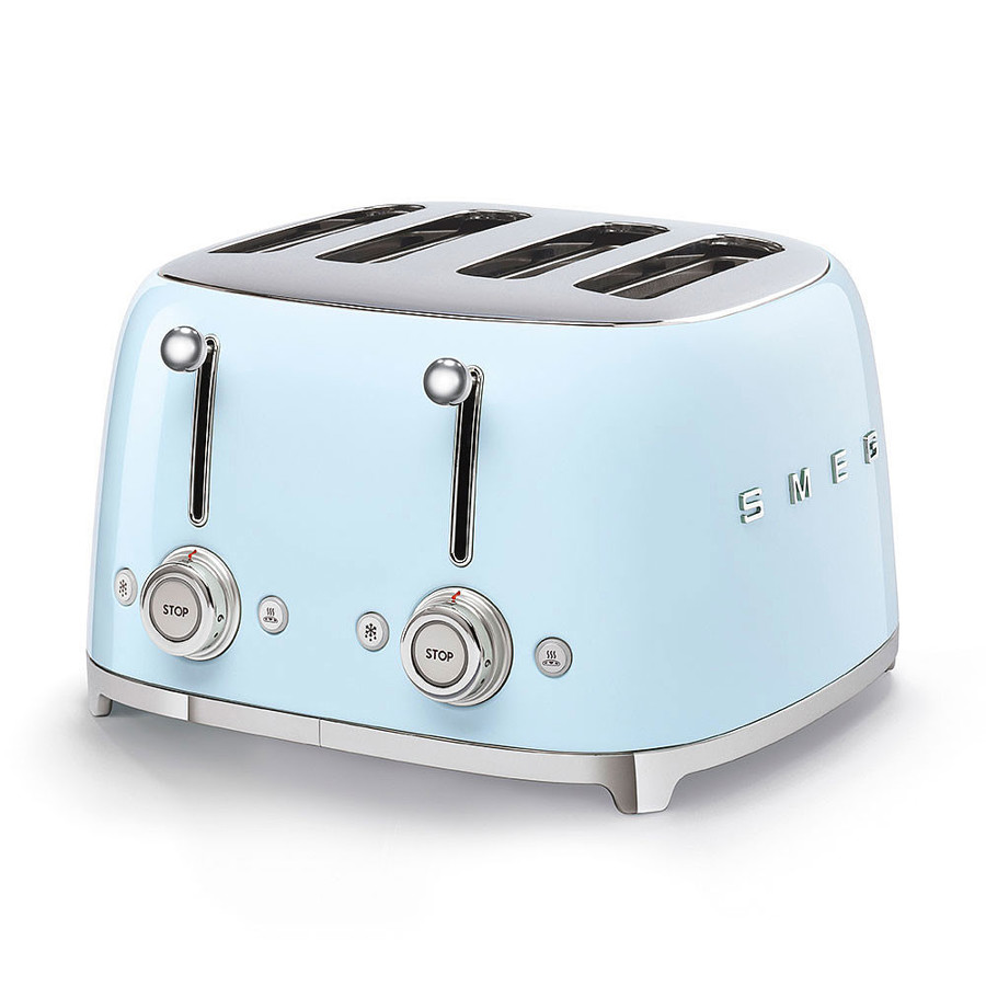 Pastel Blue 4 Slice Toaster (4 Slot)