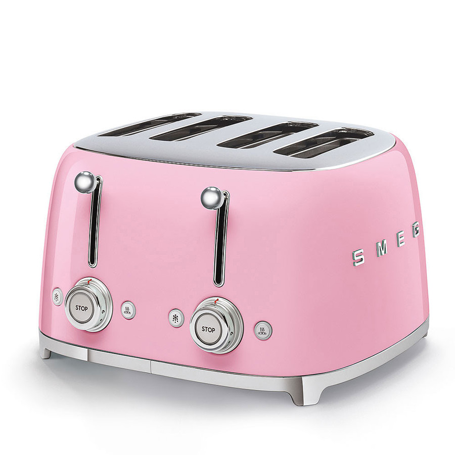 Pink 4 Slice Toaster (4 Slot)