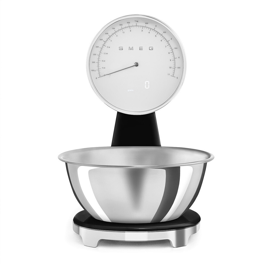 KSF01BLWW Retro Kitchen Scales in Black