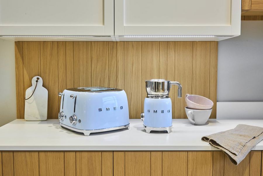 Pastel Blue 4 Slice Toaster (4 Slot)