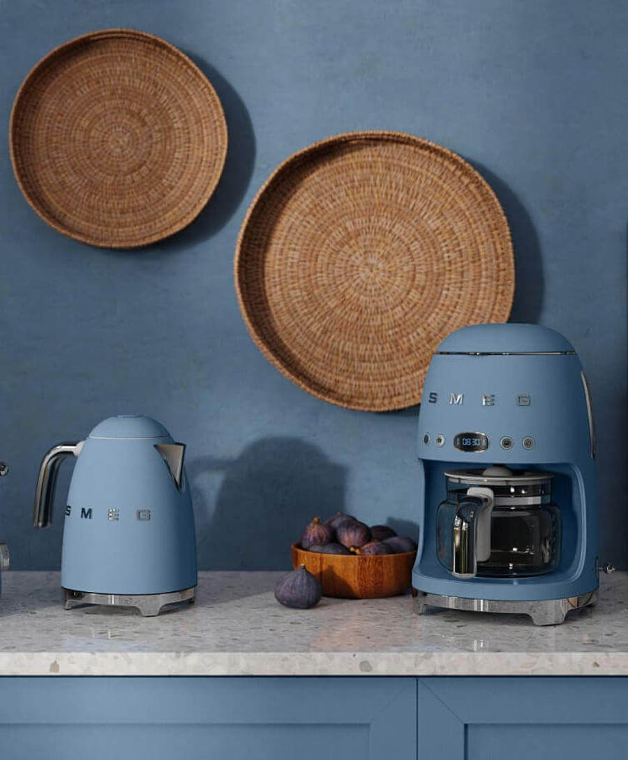 DCF02SBMUK Drip Coffee Machine in Storm Blue