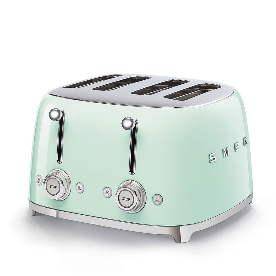 Pastel Green 4 Slice Toaster (4 Slot)