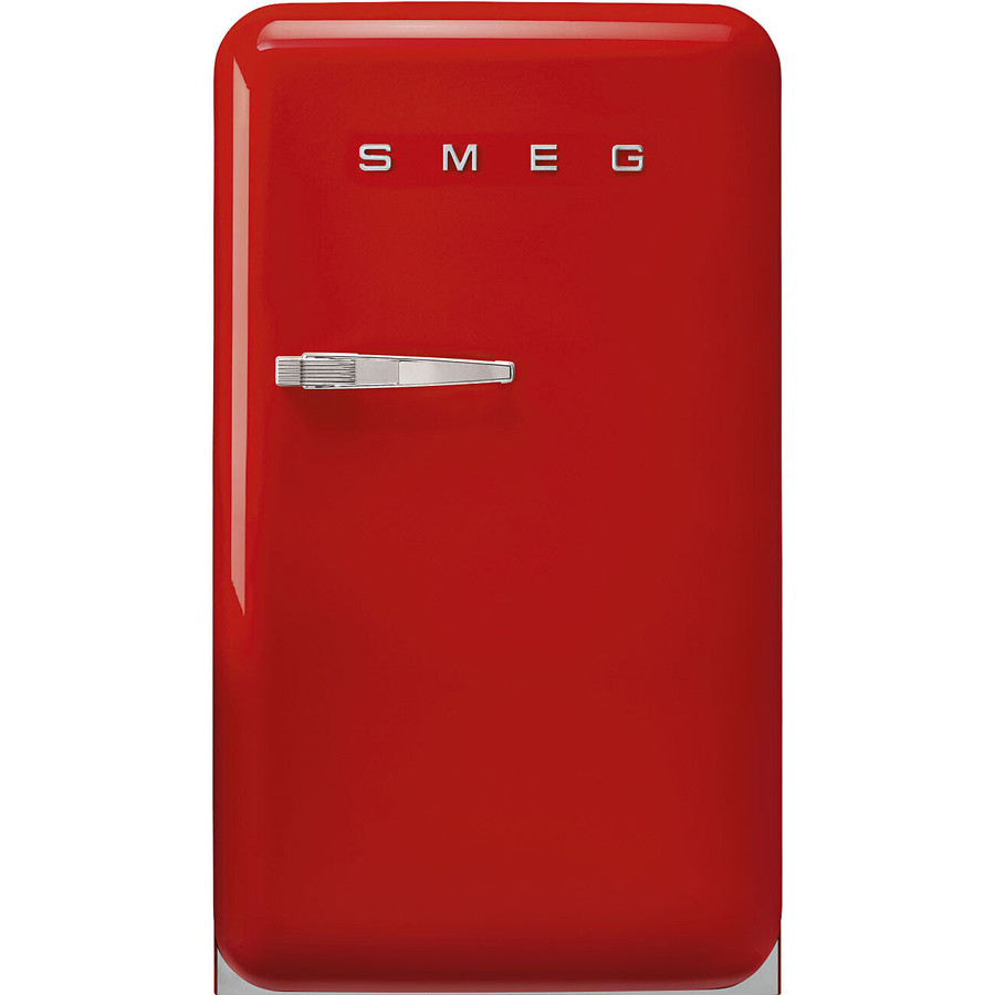 FAB10RRD6 55cm Fridge with Icebox, Right Hand Hinge, Red