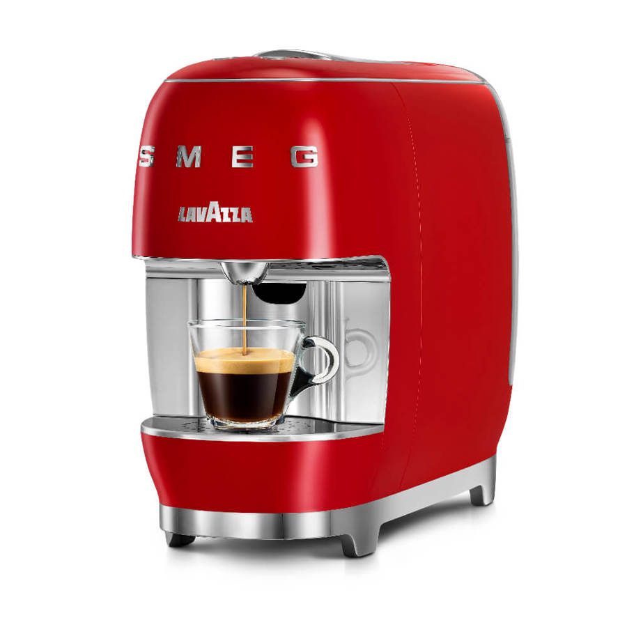 18000455 Lavazza Pod Machine Red