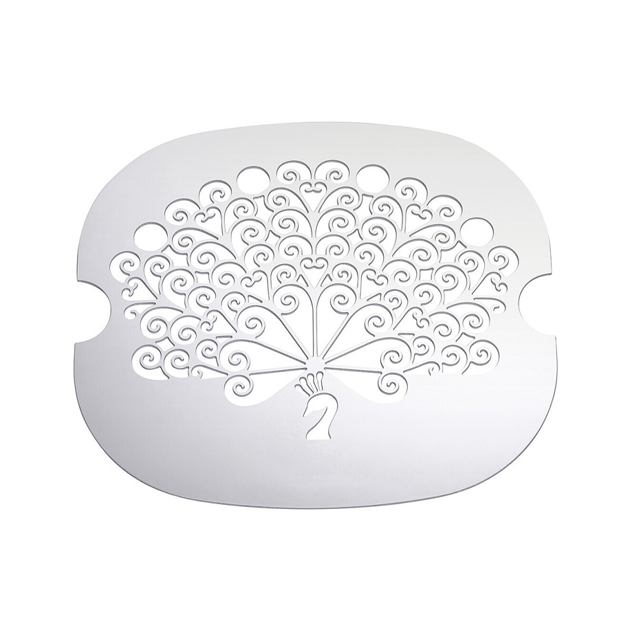 LPAGPELS01 La Pavoni Peacock Drip Tray Accessory in Chrome Only fits lever machines with codes starting LPLEL or LPLP