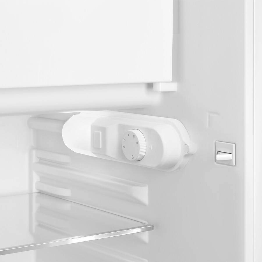 FAB10LBL6 55cm Fridge with Icebox, Left Hand Hinge, Black