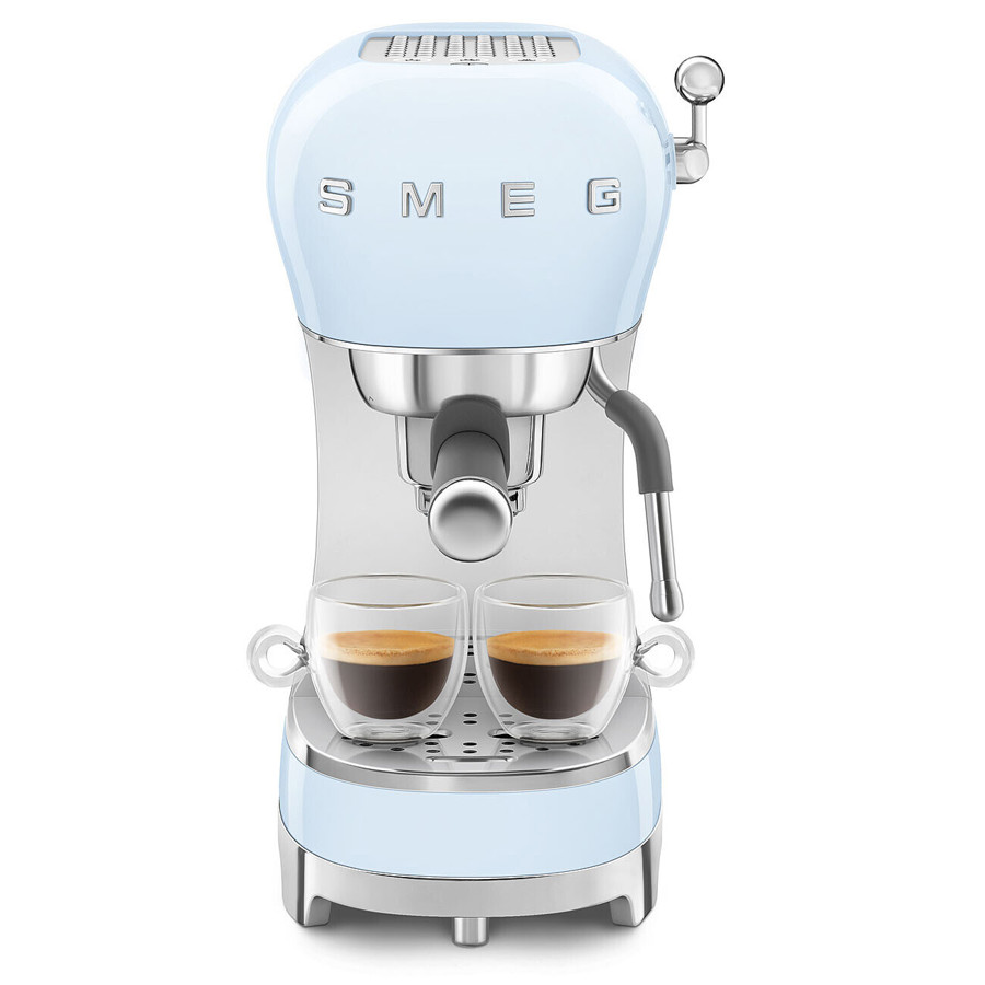 Pastel Blue Espresso Coffee Machine