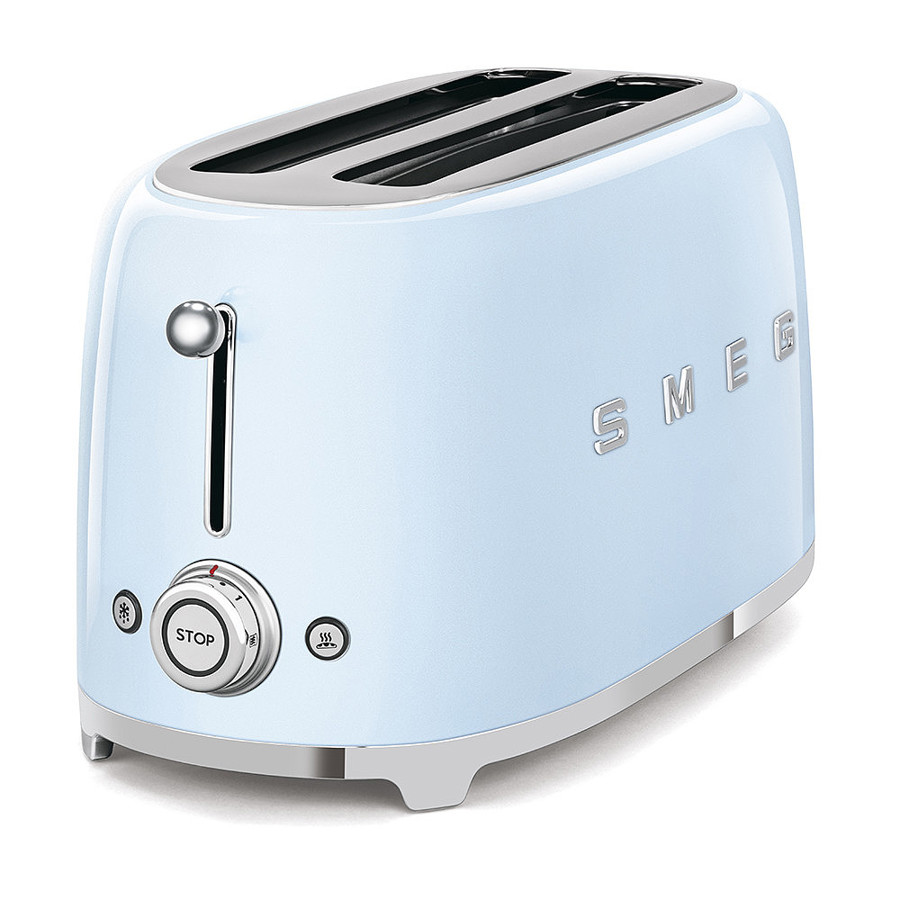 Pastel Blue 4 Slice Long-Slot Toaster
