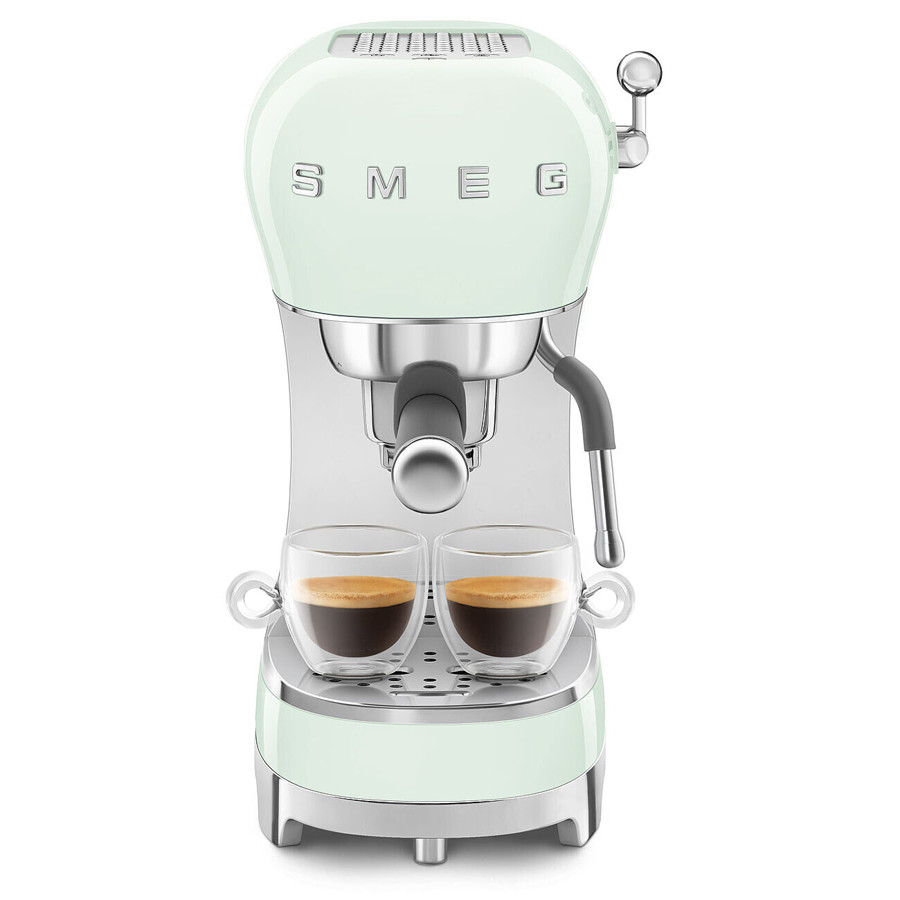 Pastel Green Espresso Coffee Machine