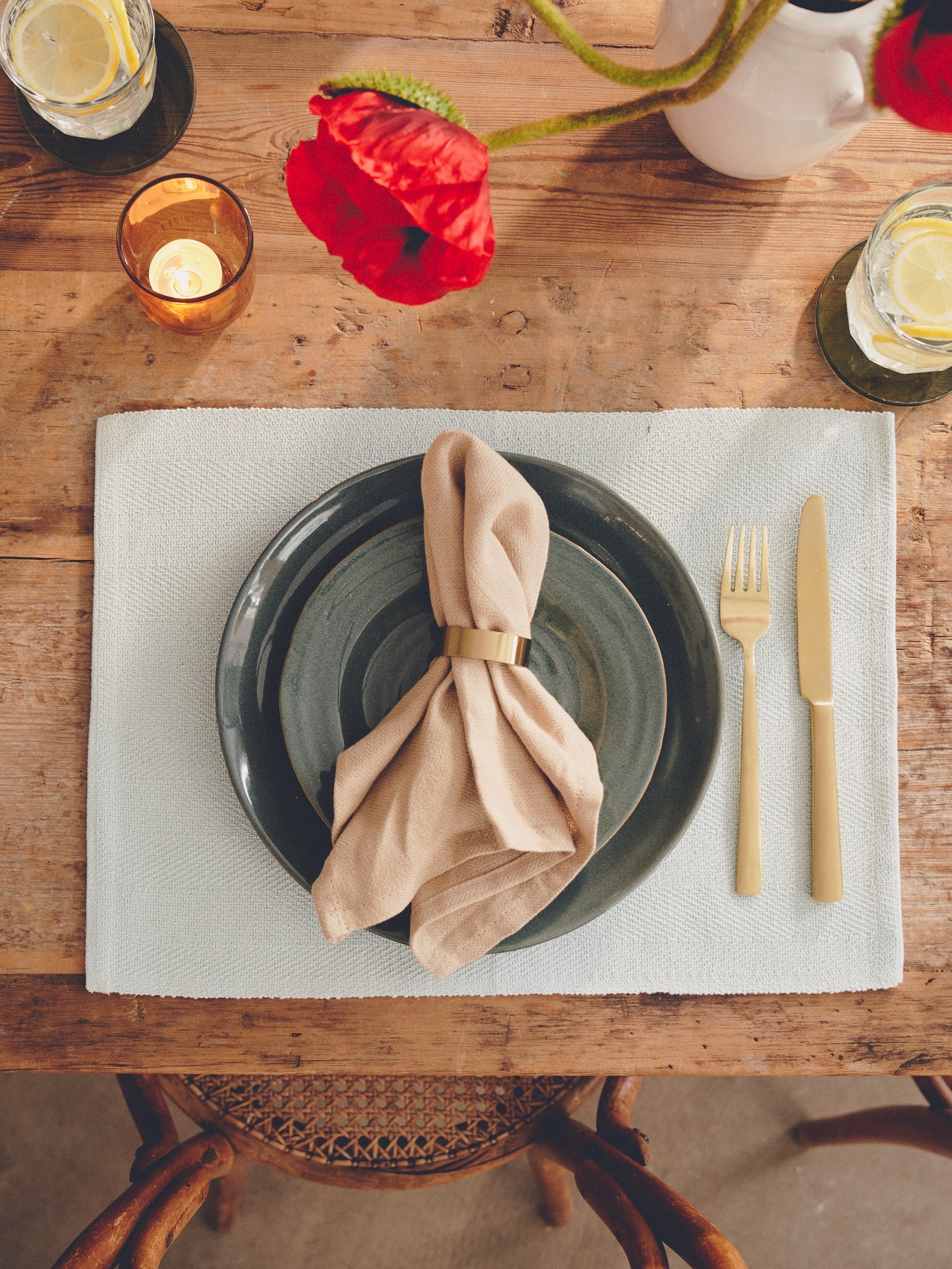 Cloth napkins 40 x 40 Cotton. 40 x 40 cm. 4 pcs.