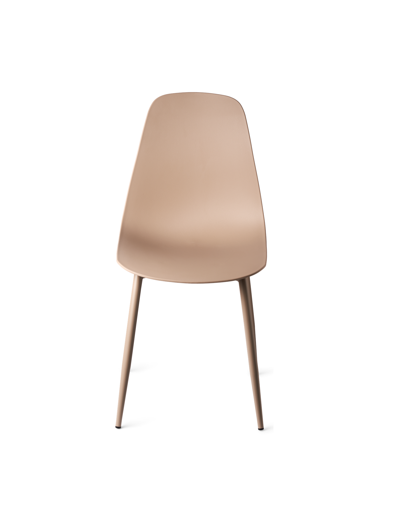 Chair 'Clara' Iron/polypropylene. 40 x 47 x 87 cm.