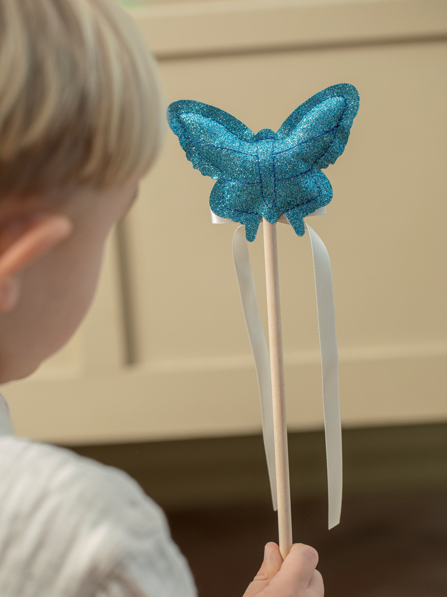 Dress-up wand butterfly