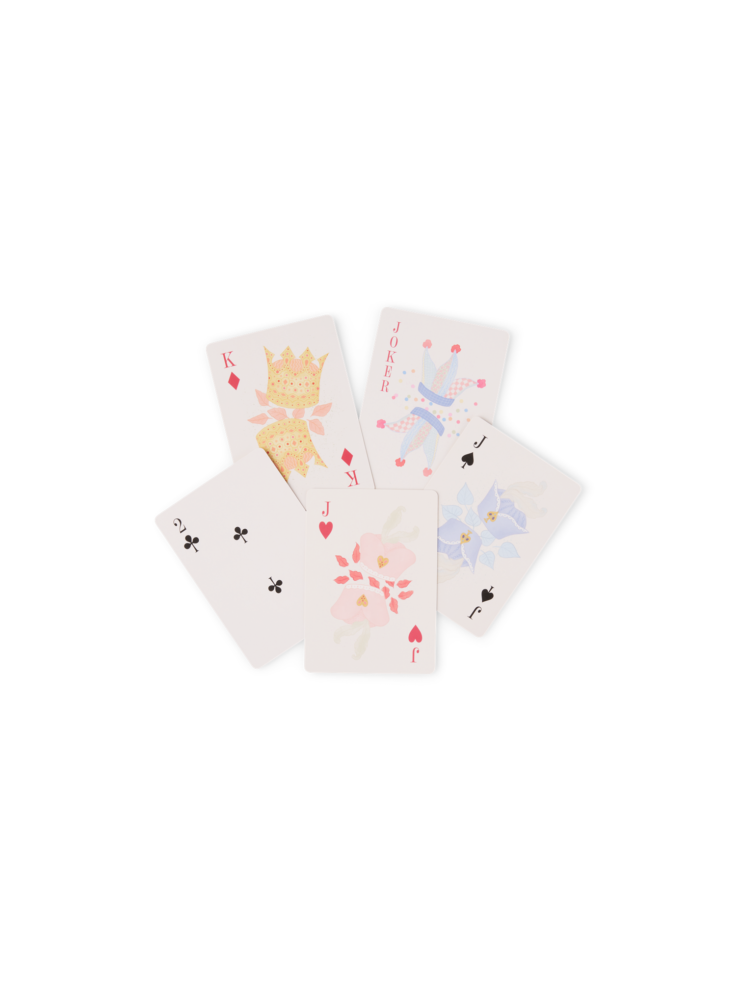 Playing cards Paper. 6.5 x 9 cm.