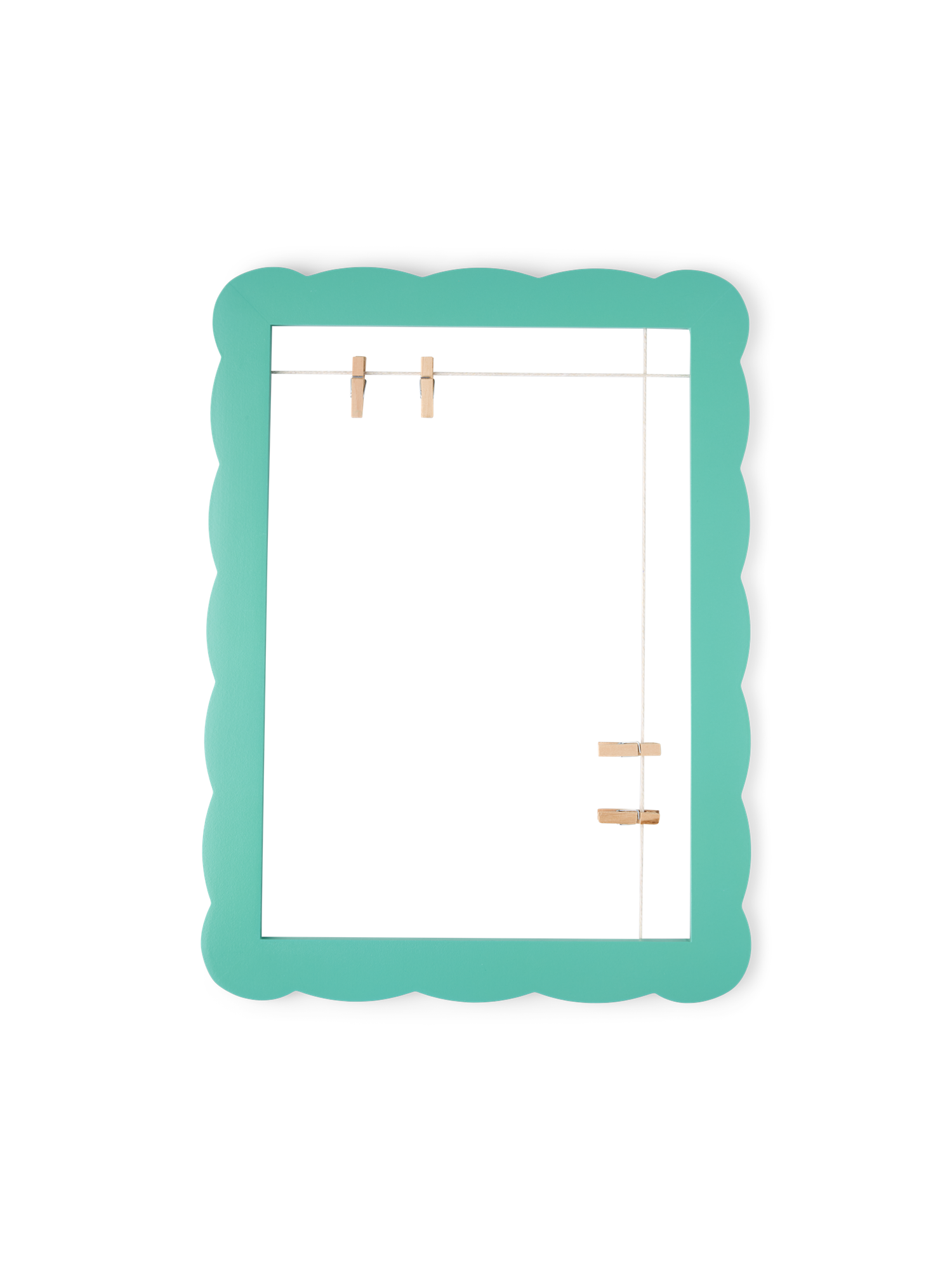 Large children's frame Poplar wood. 41.5 x 31 cm.